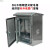 不锈钢配电箱防雨动力三级箱明装室外充电箱监控电控控制电箱 300X400X250内外双层门竖式