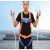五点式国标安全带高空作业双保险带户外施工耐磨防坠落套装安全绳 欧式安全衣