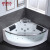WOMA瑝玛（WOMA）浴缸简易小户型家用成人浴池按摩成人亚克力浴缸独立 基础版=空缸+五金+冲浪+彩灯 约1.38米
