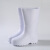 白色靴耐用高筒加棉靴雨鞋耐油耐酸工厂厨房保暖雨靴EVA胶鞋 白色高帮EVA加棉 39