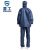 星工（XINGGONG）防静电服 分体带帽喷漆防护服无尘洁净室防尘服 藏青色 加大码