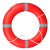 者也（ZYE）2.5KG加强版成人救生圈+30米救生绳+钩+浮圈 船用救生浮圈防汛实心泡沫游泳圈
