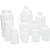 定制适用于大口广口小口细口PE塑料试剂瓶水剂瓶圆瓶样品瓶土样瓶 小口 250mL
