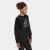 阿迪达斯 （adidas）卫衣女装春季新款运动服大logo加绒舒适休闲圆领套头衫上衣 DZ8676黑色内里加绒 S