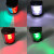 舷灯船用快艇钓鱼船游艇航行灯左右红绿舷灯艉灯尾灯桅杆灯LED12V 不锈钢左+右舷灯 一套2个黑色外壳 LED灯