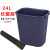 客厅创意大号摇盖垃圾桶适用无盖卫生间定制厨房垃圾筒长方形纸篓 42升有盖(加50垃圾袋)
