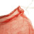 金诗洛 K5677 (100个)尼龙网眼袋子 蔬菜水果塑料纱网抽绳包装编织沙网兜袋 红色48*78