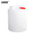 安赛瑞 加药桶 塑料搅拌桶罐 滚塑加厚PE储水箱 100L平底 白色 2B00430