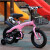 babypure shine儿童自行车2-3-4-5-6岁男女小孩脚踏车小孩单车 白色顶配礼品(闪光轮) 12合适(80-95身高)