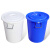 震迪100L带盖水桶酿酒桶消毒桶收纳桶后厨储物桶可定制700220蓝色