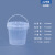 龙虾打包桶透明桶塑料桶 1-5L腐乳腌制泡菜桶捞汁小海鲜桶 2L(加厚款)