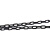稳斯坦 WST200 塑料警示链条 路锥链条 隔离链子 链条 警示防护链条 隔离墩链条（10mm白色-5米）