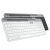 罗技（Logitech） K580无线蓝牙键盘 超薄办公游戏手机平板电脑ipad安卓优联套装 K580白色