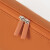 MUJI 可自由组合 收纳包 旅行收纳袋  手拿包 多巴胺 橙色 长方形竖款长17*宽9.5*厚度2.7cm