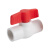 联塑（LESSO） PVC-U给水配件白色球阀 DN32