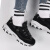 斯凯奇（Skechers）女鞋 2024春夏新款运动鞋经典款熊猫鞋厚底增高老爹鞋透气休闲鞋 经典黑武士熊猫鞋 36