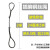 尚留鑫 插编钢丝绳双扣纯手工编织起重吊装吊索具钢丝绳 直径24mm2米长