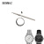 手表配件 适用布鲁纳M024手表把头手柄柄头把竿男女表冠 M024.207银色把头 0mm