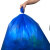 庄太太【90*100cm加厚10只】航空垃圾袋蓝色大垃圾袋大号手提式自动收口抽绳收纳袋
