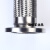 不锈钢法兰波纹管金属软管蒸汽管高温高压金属波纹软管泵用软连接豪优锐 碳钢法兰DN150(6寸)300mm