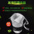 LISM新的款餐饮口罩透明塑料专用厨房防口水飞沫防唾沫厨师微笑透 10个超值装