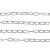 龙禹盛 304不锈钢防盗链锁  金属铁链链条 直径5mm长5米 单位：条