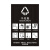 稳斯坦 WST134 上海垃圾分类标识标签 环保不可回收标志贴纸（可回收物21X28）