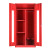 微型消防站消防器材全套装室外工地柜应急灭火器展示箱工具消防柜 3C钢化玻璃 红色 单门 800500350