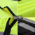 瑞可特 RSF48 监察款反光背心 施工程荧光服 多口袋施工马甲 交通骑行服 绿黑拼接马甲 