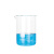 江玻      玻璃烧杯实验器材耐高温带刻度带把带柄化学实验室玻璃量杯高硼硅低型 低型烧杯5ml*1个
