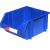 工孚 货架零件盒收纳盒加厚组合式塑料斜口工具盒 350*280*184mm 单位：个