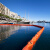 鸣固 围油栏 PVC固体浮子式围油栏 海事船舶码头油库专用防污屏拦油带 WGV800（一米价）