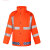 昊鹰 安全反光分体式透气雨衣雨裤套装 户外骑行成人反光雨衣套装 荧光橙XXXL185