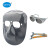 添新焊友 电焊面罩氩弧焊耐高温焊接面屏 BX6灰色面罩配灰色眼镜