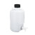 塑料放水桶实验室蒸馏水放水瓶下口瓶带水龙头瓶耐酸碱取样试剂瓶 黑盖25升
