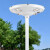 涵时尚新款led庭院灯圆形一体化户外广场UFO景观路灯公园小区庭院灯 5米太阳能大号整套