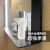 莱姆森（Lamxon）浴室镜子led带灯防雾卫生间镜子带置物架壁挂墙智能镜边框厕所镜 (横款）宽1700*高900mm