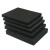 希凡里高密度泡沫板加硬60度eva泡棉板材cos道具制作模型防撞减震片材 1m*0.5m*10mm厚度(60度)黑色