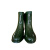 朗固 LANGGU C80655011 高筒 工作胶靴 电工靴子 电力靴 防水防滑鞋靴 绿色 36-45