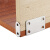 不锈钢连接件木板平面连接码直片条铁片直条片角码一字角码固定件 方形59*37(4只价)配钢螺丝
