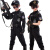 小憨鹿儿童警察服套装警官男孩黑猫警长小警特衣服小特种军兵 套餐五 140cm
