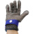钢丝手套裁剪屠宰电锯作业劳保防护手部防护不锈钢金属手套防切割 钢丝手套-XS码21.5cm