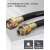 BNG防爆挠性连接线管DN15电缆穿线PVC防爆金属软管螺纹4分6分1寸 橡胶DN502寸管 1500mm