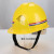 安全帽薄款通用工地电工劳保防尘帽防尘防晒透气不logo头盔 889型红色