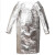 普舍（PUTSCHE）防火铝箔反穿围裙隔热耐高温辐射化工玻璃厂系带式阻燃反穿衣 1000度