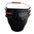 冰禹BYJZ-3568 泥工瓦工泥灰桶 耐磨加厚水泥桶轮胎桶塑料桶 高19口径