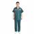 劳保佳 急救服套装  短袖分体急诊科护士套装 女款有杠 L 1套装 可定制