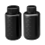 日本NIKKO试剂瓶HDPE塑料瓶圆瓶大口小口黑色避光样品瓶避光液体瓶ASONE亚速旺进口耐酸碱 黑色小口圆瓶 500ml