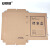 安赛瑞 档案盒（10只装）无酸纸进口牛皮纸 加厚文件资料盒 财务凭证盒31x22cm 厚度5cm 24262