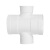 联塑 LESSO 平面异径四通PVC-U排水配件白色 dn110×50 货期30天
